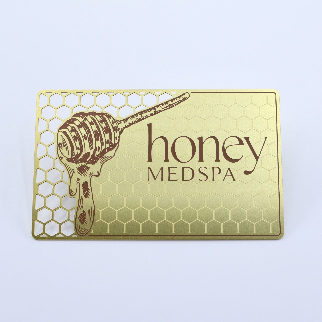 Customizable 24k Mirror Gold Blank Metal Credit Card custom luxury membership cards fashion engraved gold business cards luxury