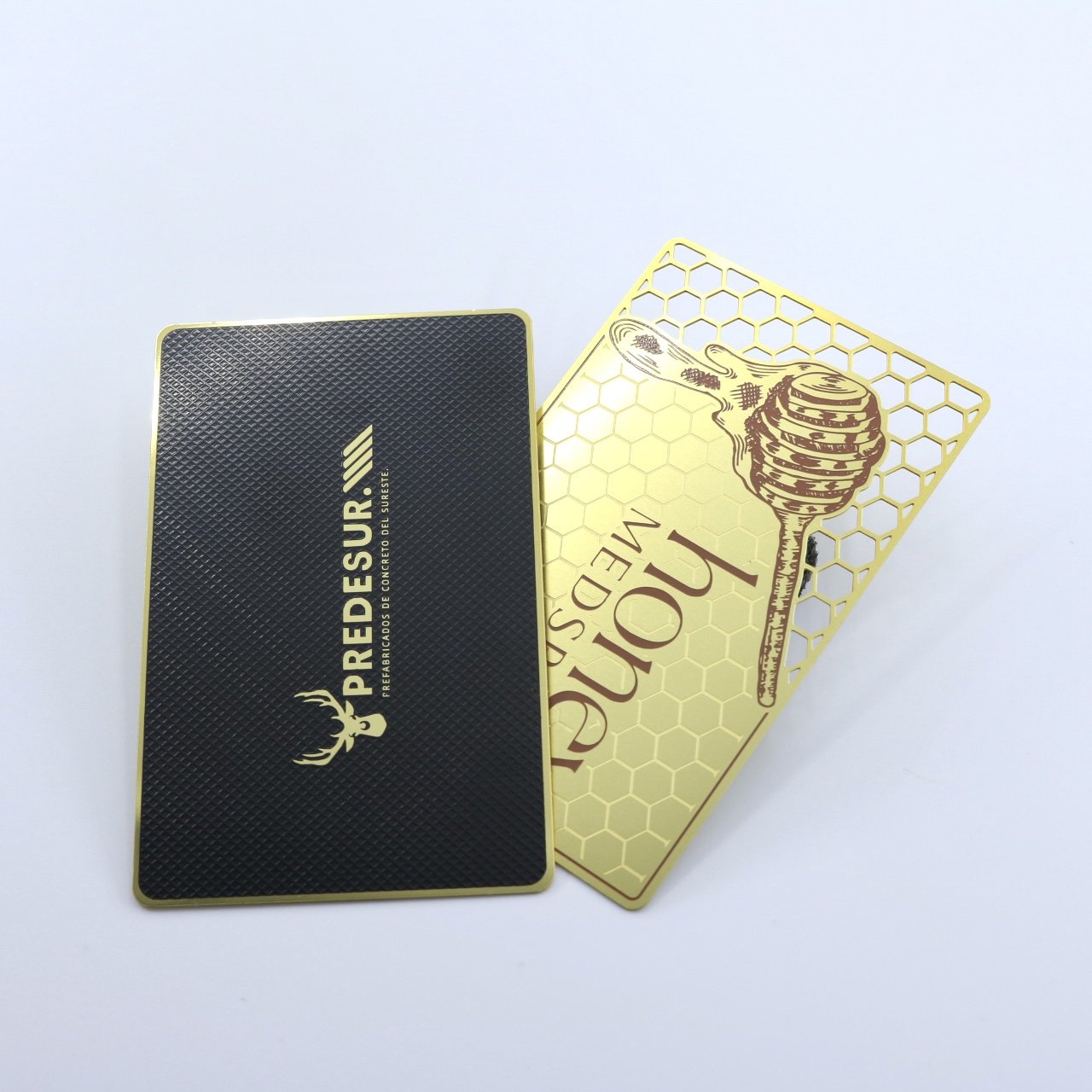 Customizable 24k Mirror Gold Blank Metal Credit Card custom luxury membership cards fashion engraved gold business cards luxury