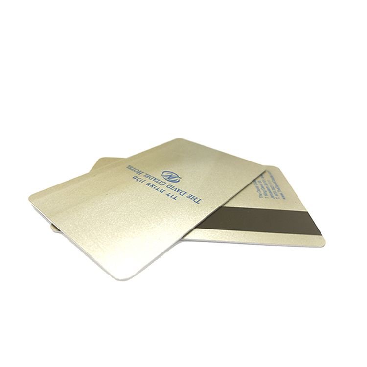 New product customization digital business card Access Control Smart Rfid Loyalty Card with Magnetic Stripe