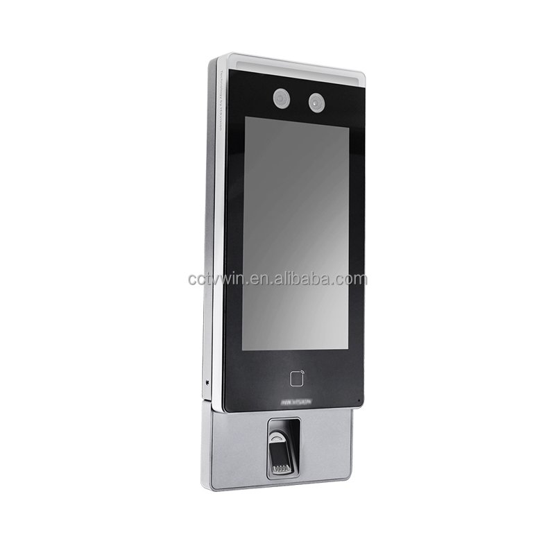 7 inch LCD Touch Screen Wall-Mounted Face Recognition Access Control Terminals DS-K1T671MF