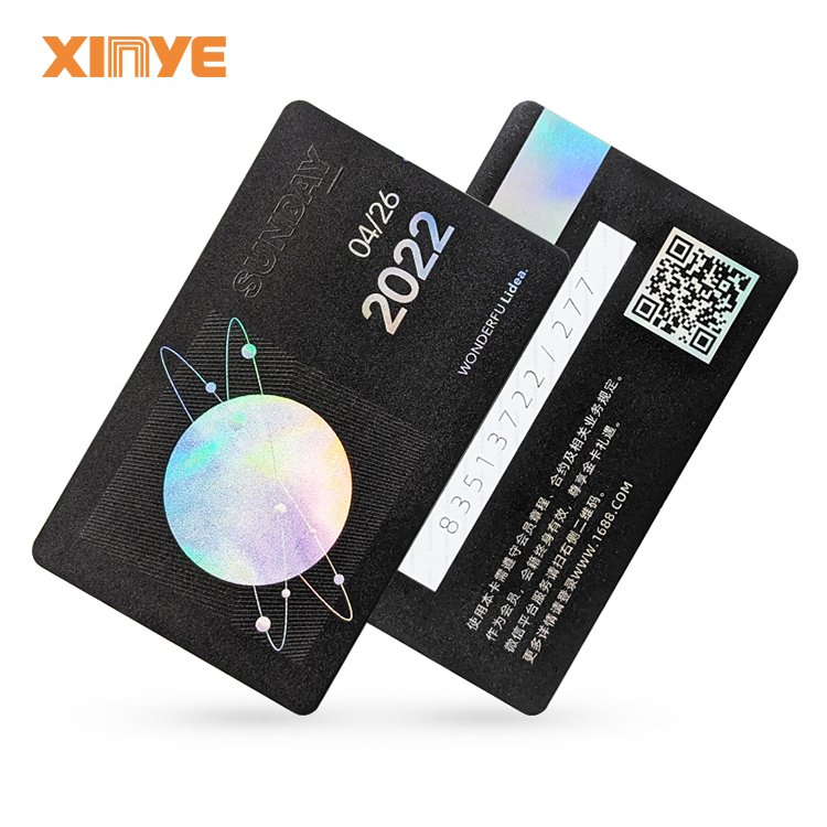 High quality Passive 13.56mhz Black Matte HF PET PVC Des fire chip RFID Vehicle Cards custom logo for Access control