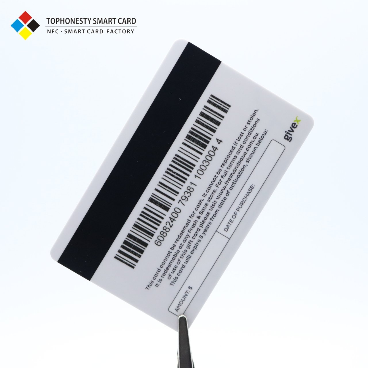 Best price Plastic Print Silver Foil PVC Membership Card With Magnetic Stripe white pvc plastic credit gift photo id cards