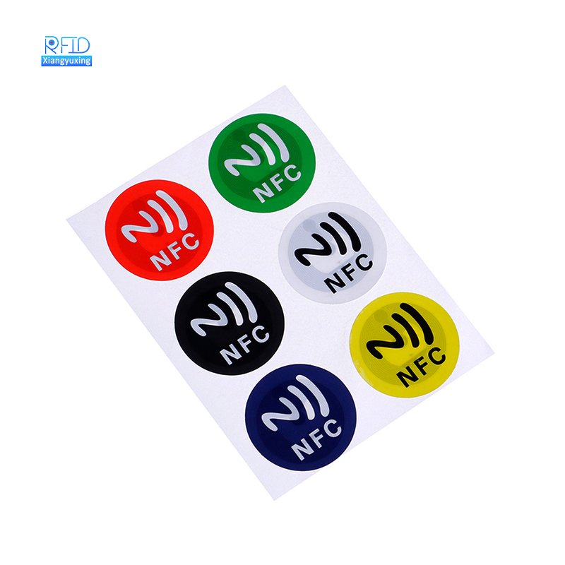 13.56MHz RFID Access Control Access Control Card with NFC Tags Label UID Changeable RFID Sticker Block RFID Tag