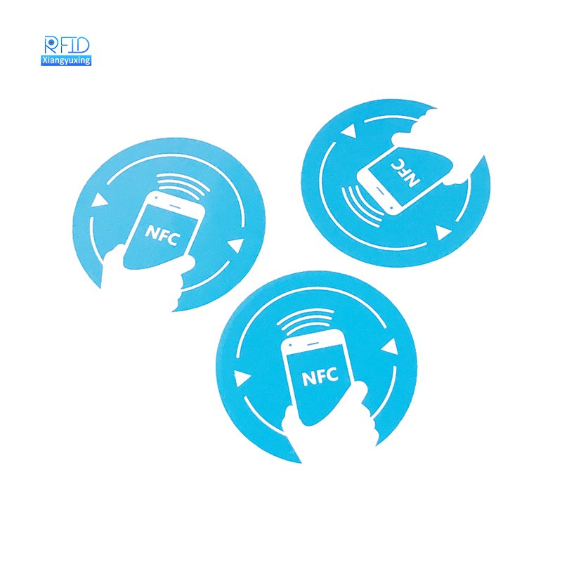 13.56MHz RFID Access Control Access Control Card with NFC Tags Label UID Changeable RFID Sticker Block RFID Tag
