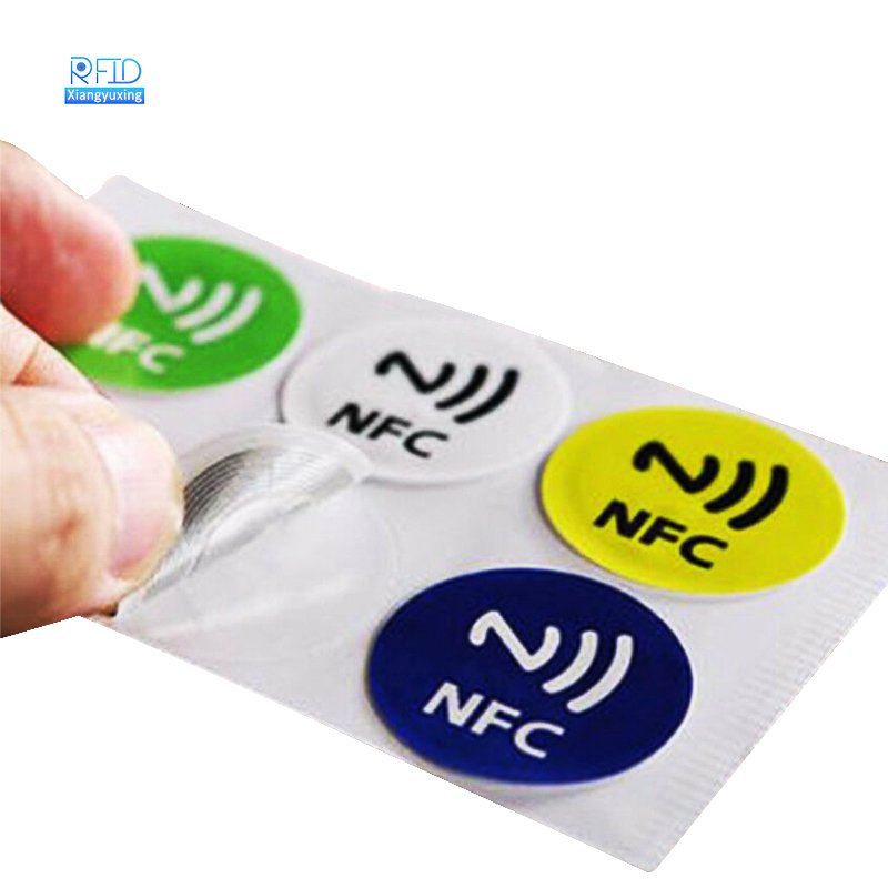 13.56MHz RFID Access Control Access Control Card with NFC Tags Label UID Changeable RFID Sticker Block RFID Tag