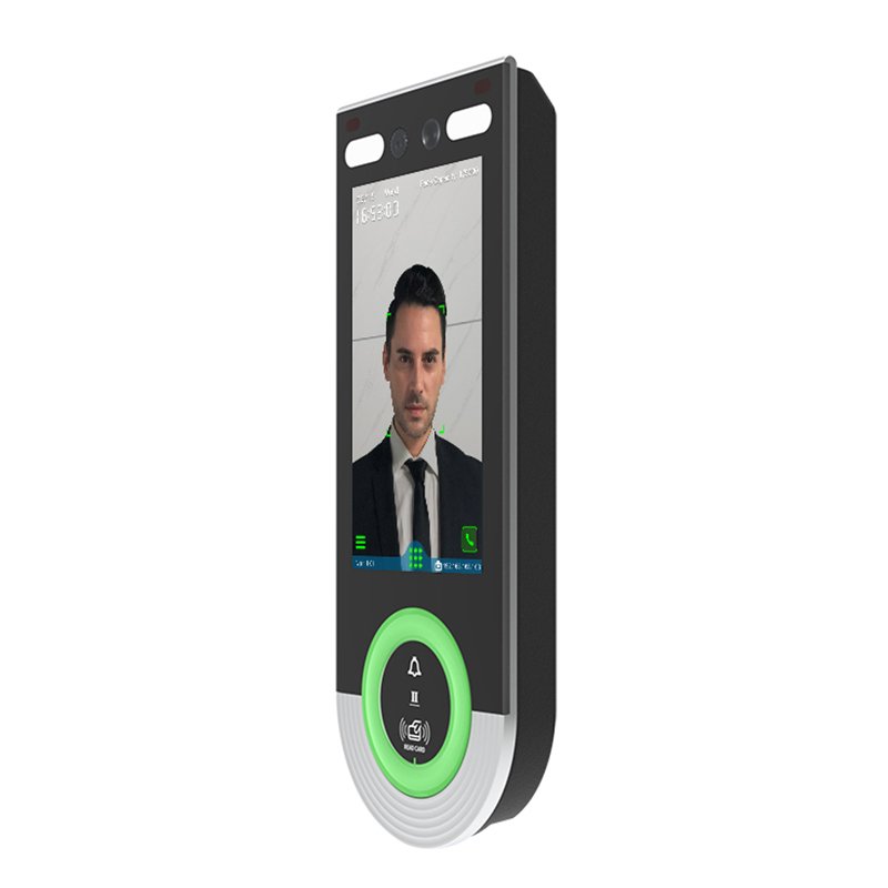High End LEEKGOTECH 5.5inch Multi-Biometric Palm Facial Recognition Access Control Time Attendance Device with Free SDK Software