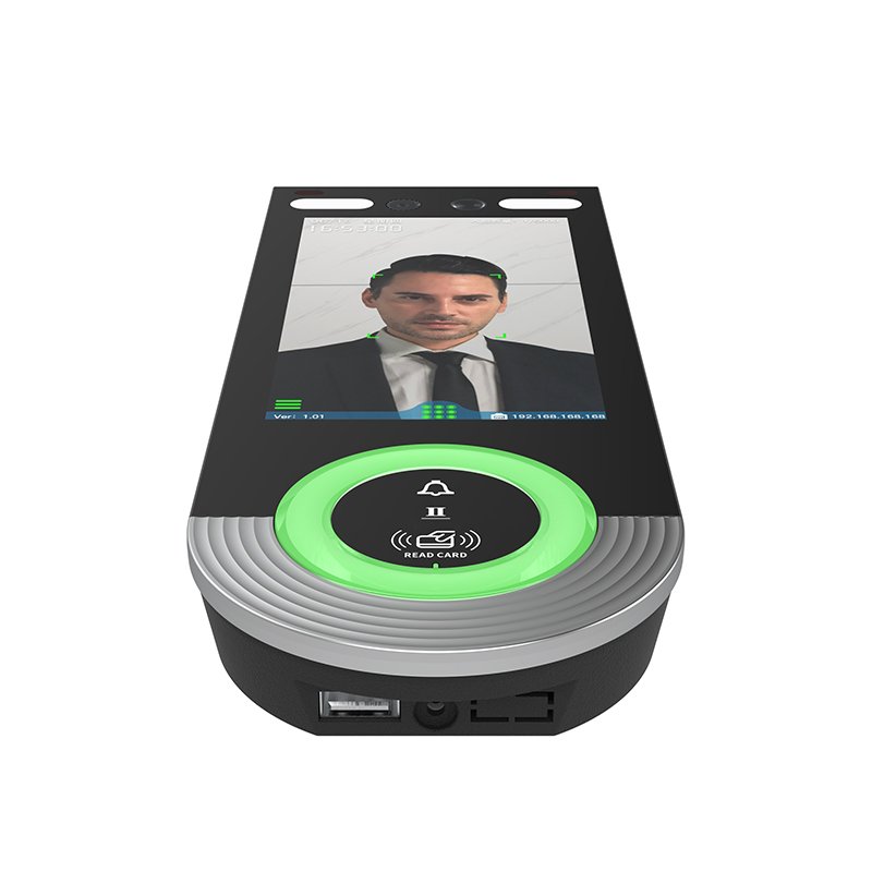High End LEEKGOTECH 5.5inch Multi-Biometric Palm Facial Recognition Access Control Time Attendance Device with Free SDK Software