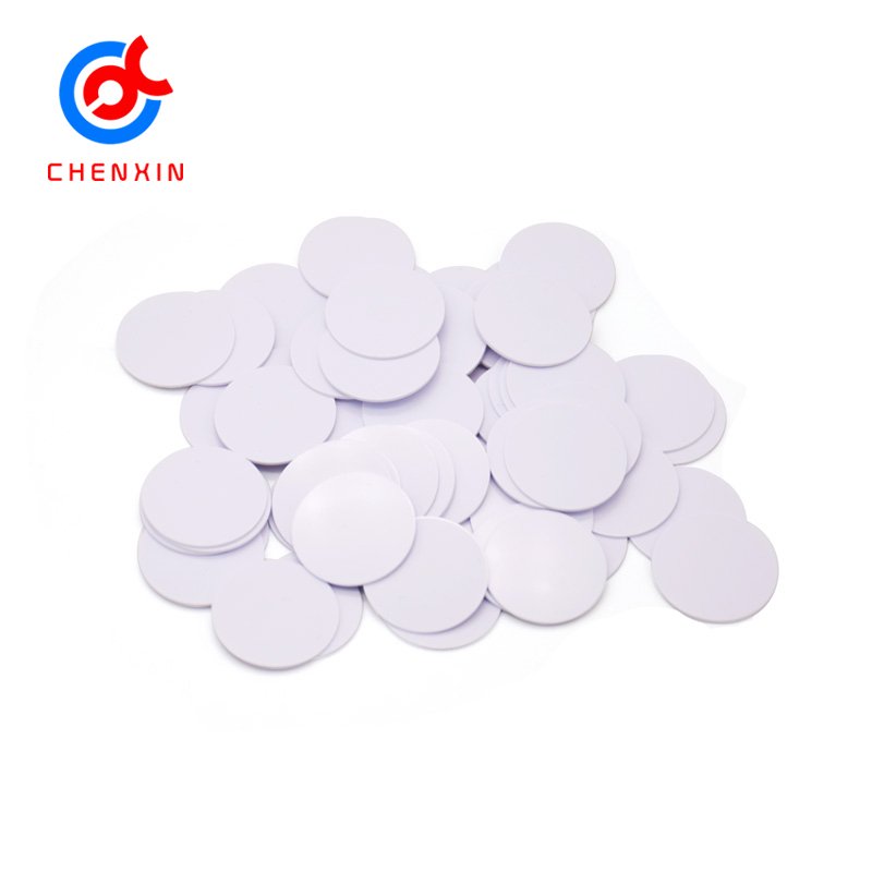 13.56 MHZ HF Card I CODE SLIX ISO 15693 Round Coin Card UID Changeable RFID Tags Block 0 Rewritable