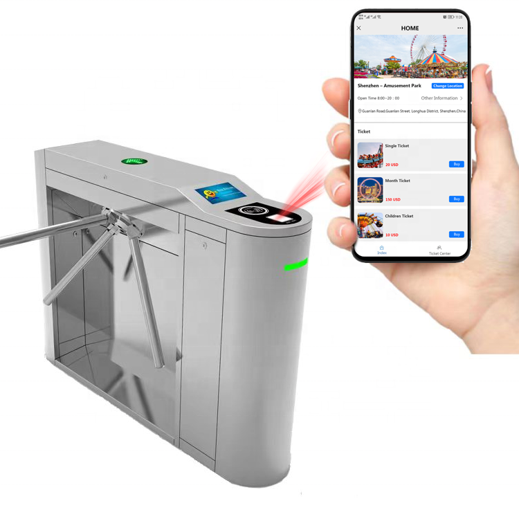 Solution self-service payment smart ticketing system quickest selling qr code wristband software museum machine