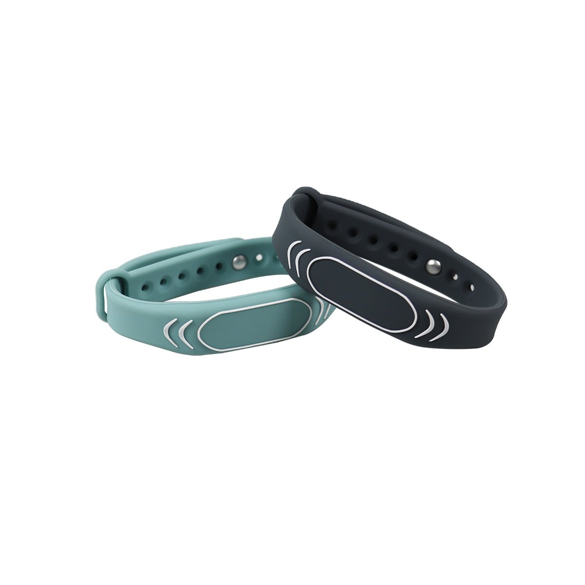 Adjustable Waterproof Silicone Wristband 13.56Mhz NFC Events RFID Festival Bracelets Access Control Cards