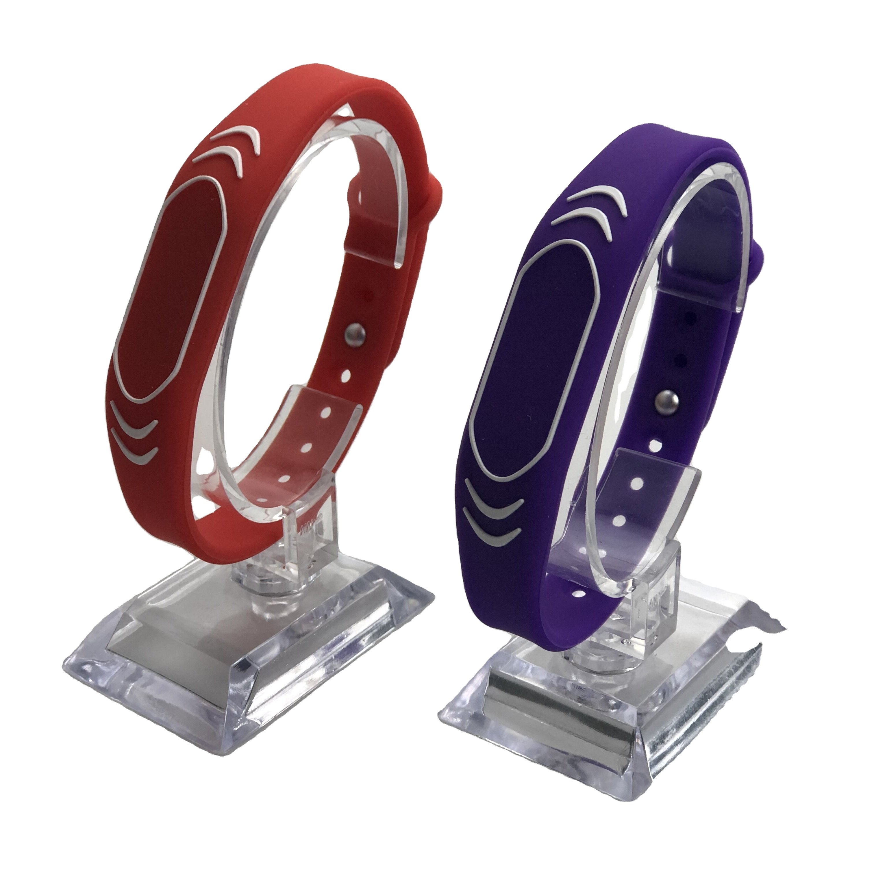 Adjustable Waterproof Silicone Wristband 13.56Mhz NFC Events RFID Festival Bracelets Access Control Cards