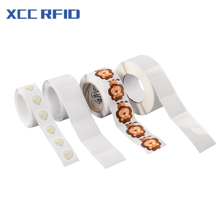 13.56mhz Cheap NFC Stickers Custom In Access Control Card In Packaging Nfc Labels