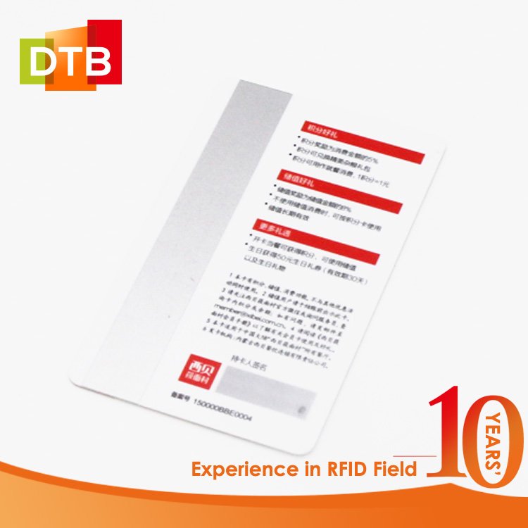 125KHz RFID Card Temic 5577 ISO 7816 RFID Rewritable 125KHz Card