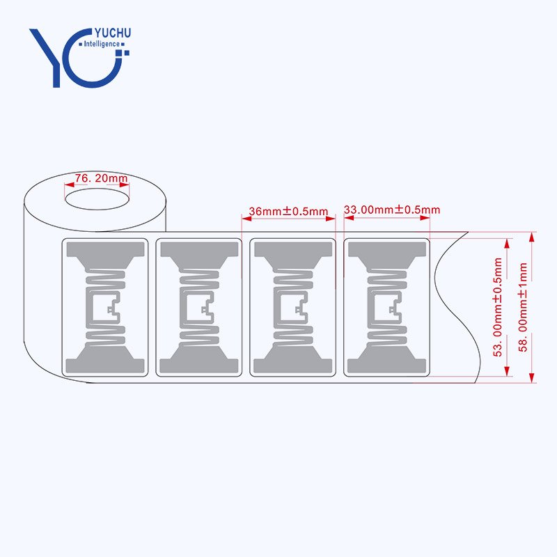 High Quality Uhf Long Range Tag Uhf Tags With Adhesive Uhf Rfid Nail Tag