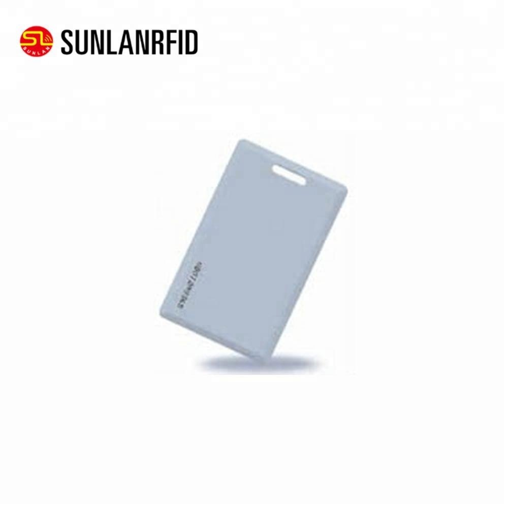 Passive Programmable RFID MIFARE 1K 1.8 mm thickness white blank thick rfid business card