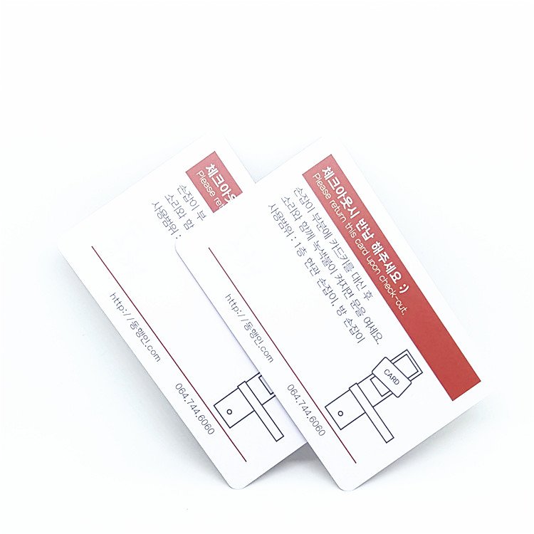 Plastic IC Preprinting RFID Smart Fitness Card With 1K S50 Chip For Hotel Lock System
