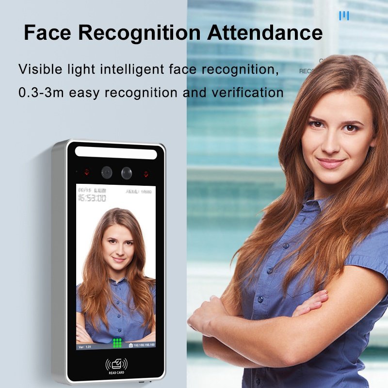 Palm Vein Facial Recognition Access Control Staff Time Attendance Biometric Access Control Card Reader With Biometric And Face