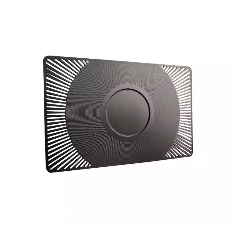 Best prices customized personalized blank metal card contactless smart rfid nfc metal card