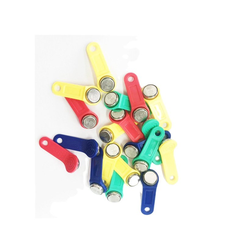 Low Temperature Resistant RFID Touch Memory Card TM01 TM Ibutton with Plastic Holder