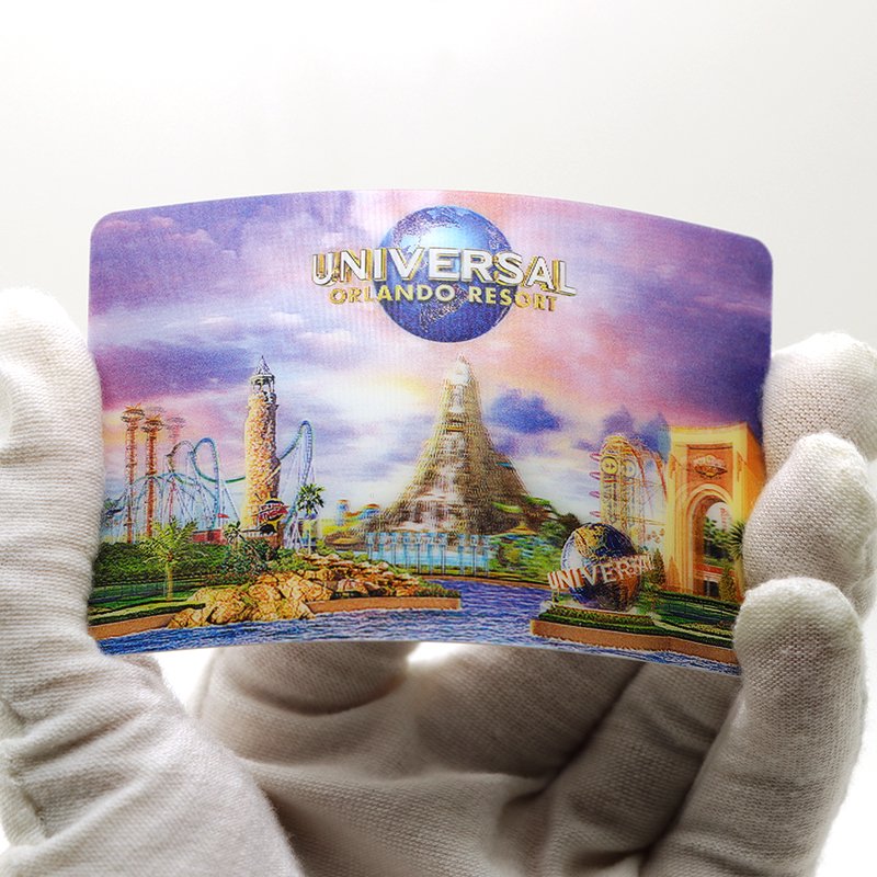 Photo Customized Membership Loyalty PVC 3D Printing Plastic Lenticular Cards