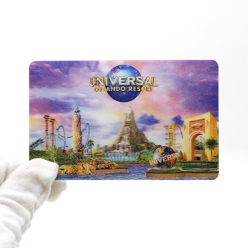 Photo Customized Membership Loyalty PVC 3D Printing Plastic Lenticular Cards