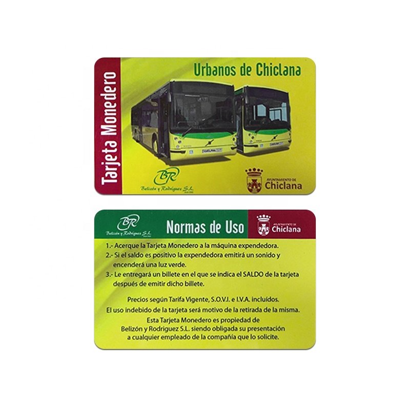 OTPS Custom smart rfid cards 1K 4K chip 13.56MHZ rfid ticket train bus cards payment cards supplier