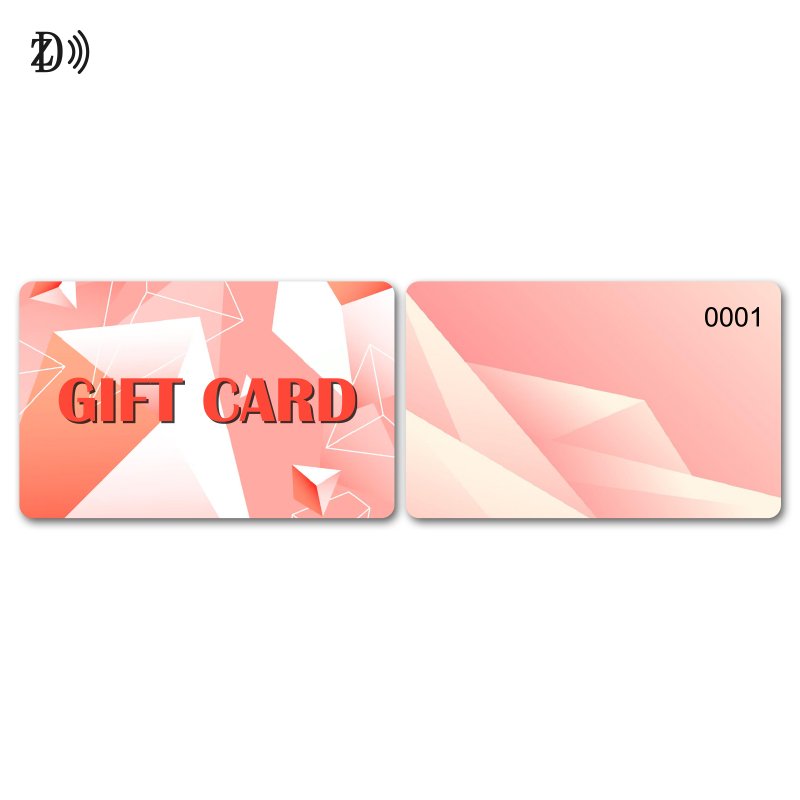 Customized Printing CR80 NTAG215 NTAG216 NFC RFID Tag Holidays Gift Cards
