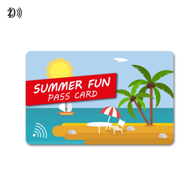 Customized Printing CR80 NTAG215 NTAG216 NFC RFID Tag Holidays Gift Cards