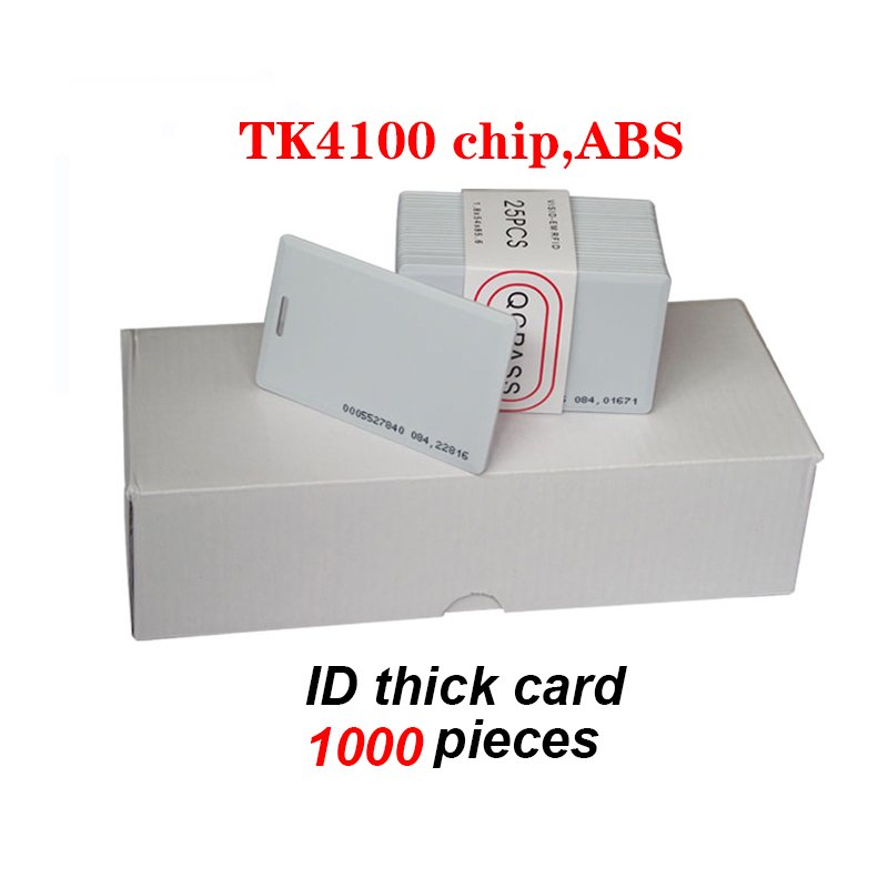 Thick Card 125khz 13.56mhz Card PVC proximity card Smart Door Access Control Access Control