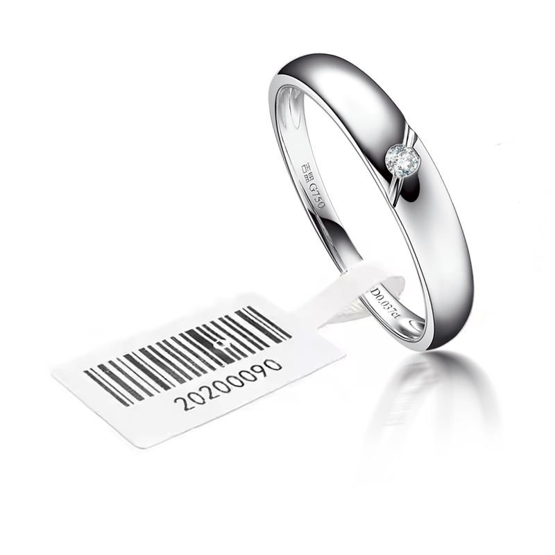 Reusable Anti-Theft UHF RFID AM Jewellery Tag with Logo Custom Jewelry Label Tag Printers Jewelry Label For Jewelry Retail Shops