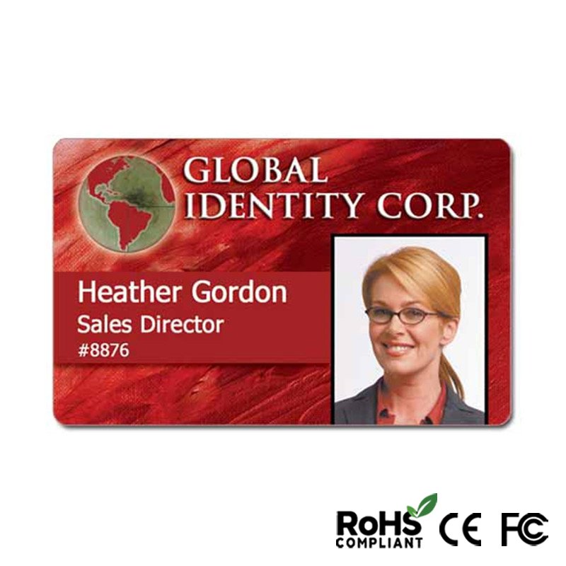 RFID Photo student id cards with printing