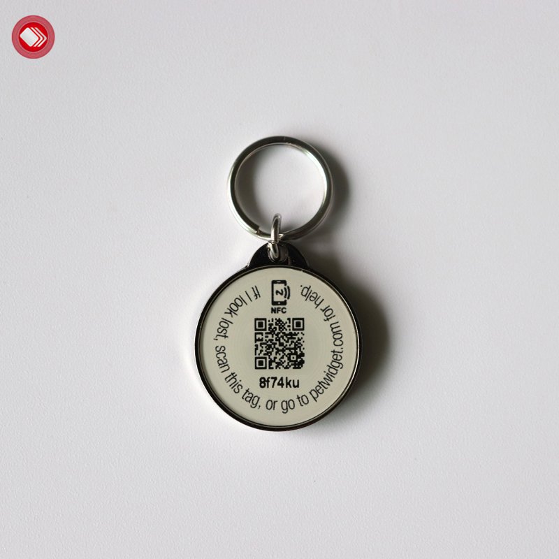 RFID NFC Tag Pet Access Control Card Printable QR Coder Barcode Pattern ID Number PET Epoxy Metal NFC Tag