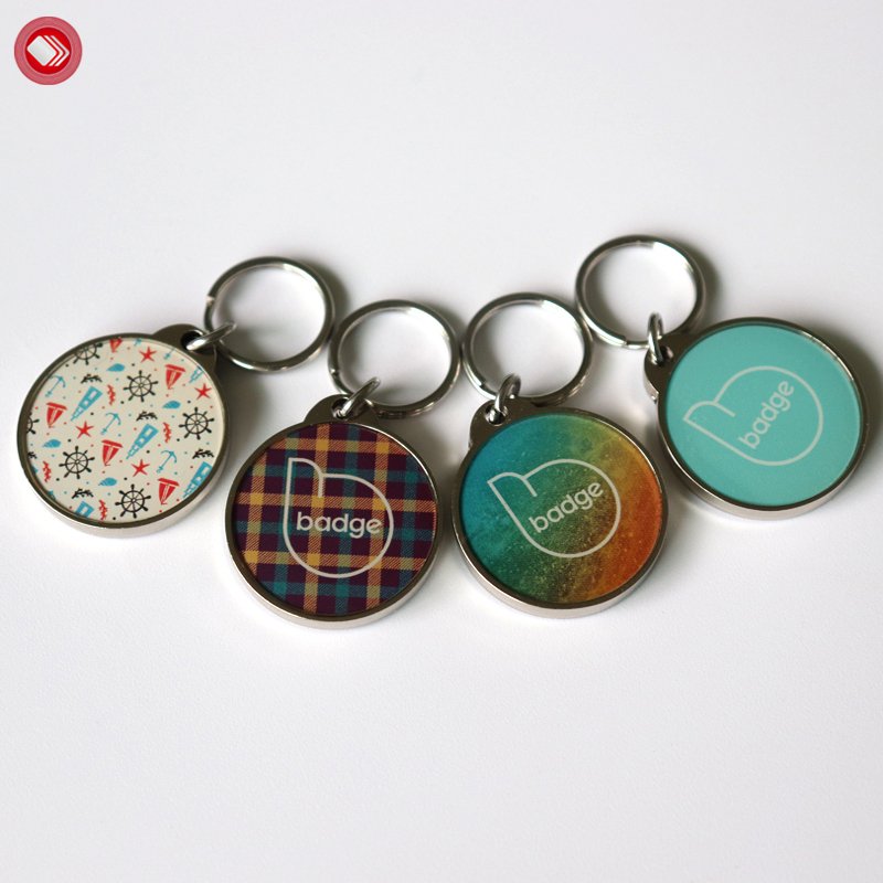 RFID NFC Tag Pet Access Control Card Printable QR Coder Barcode Pattern ID Number PET Epoxy Metal NFC Tag