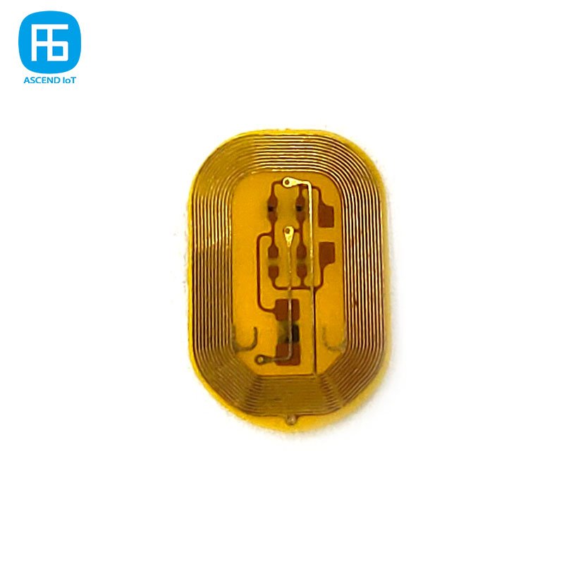 Flexible NFC Sticker with LED Lights for Nails Decoration Social Media Info Sharing Tiktok Follow Video Channel Subscribe