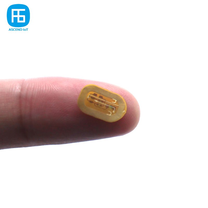 Flexible NFC Sticker with LED Lights for Nails Decoration Social Media Info Sharing Tiktok Follow Video Channel Subscribe