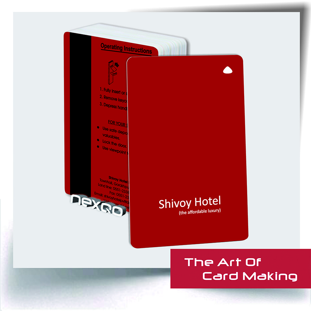 EXW Price Customized Plastic VIP Card Loco/Hico Magnetic Stripe Hotel Key Card