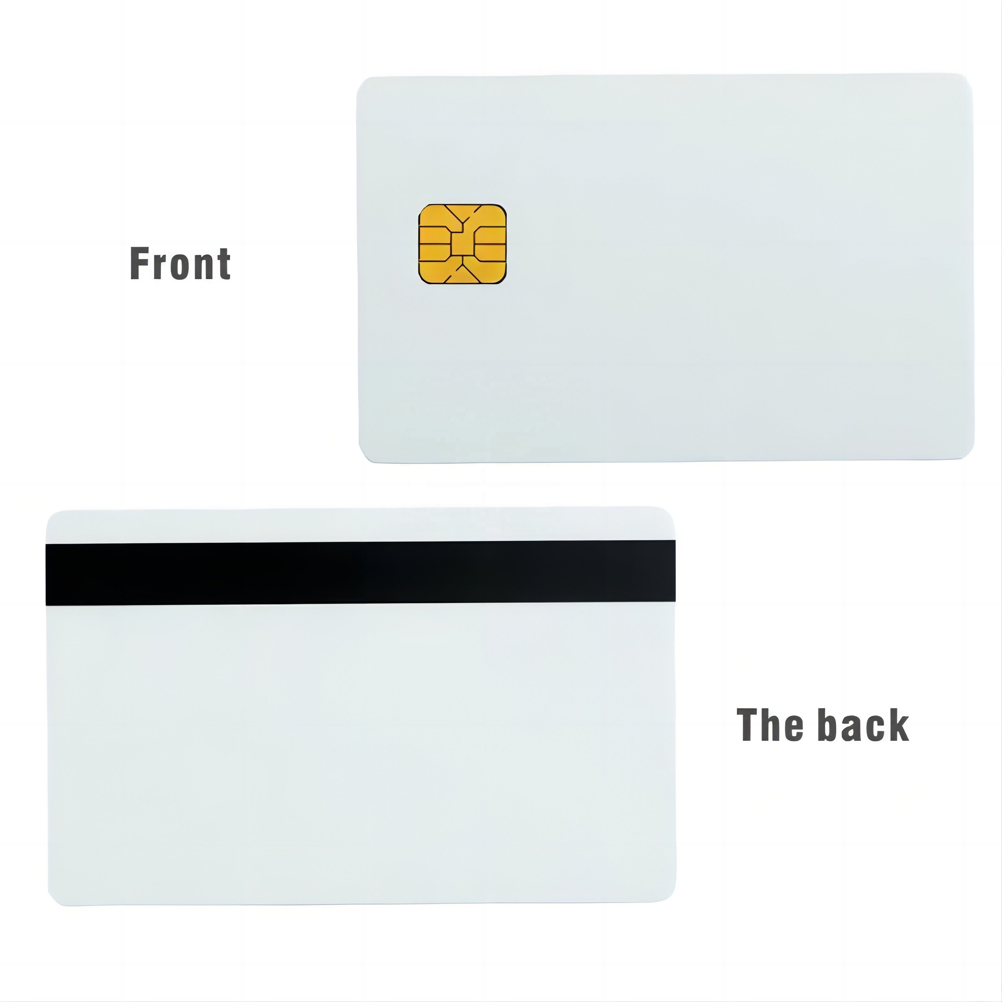 High Quality Waterproof PVC Smart RFID NFC Access Control Card 13.56MHz 1K Chip Printable Blank White ISO Model