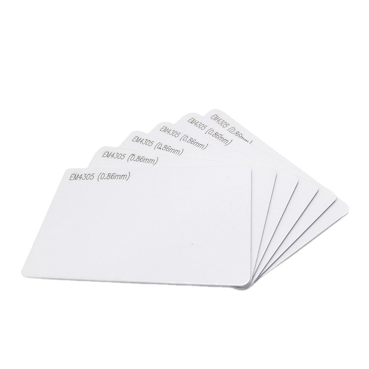 ISO11785 RFID T5577 EM4200 EM4305 LF 125khz contactless smart blank white card printable