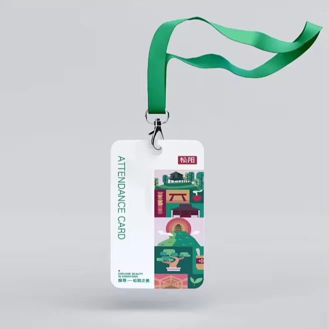 Plastic Photo RFID NFC Pvc Hanging ID Card Digital Identification business cards Employee Card for access control