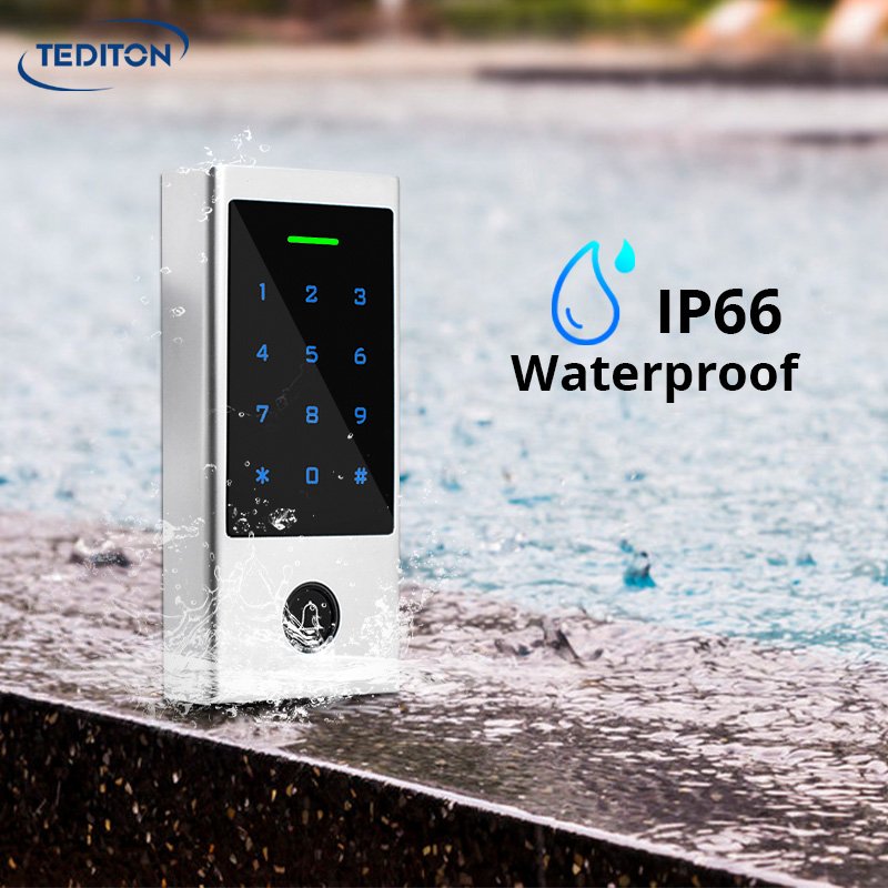 Tediton Waterproof Outdoor IP66 Rfid Touch-screen Smart keypad Tuya Access Control for Office Apartment