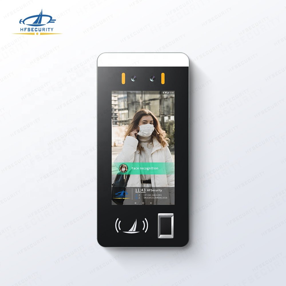 FR07 Fingerprint Camera RFID Nfc Card Qr Code Recognition Face Recognition Terminal Facial Recognition Access Control
