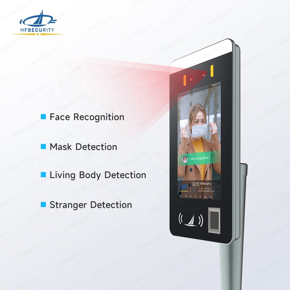 FR07 Fingerprint Camera RFID Nfc Card Qr Code Recognition Face Recognition Terminal Facial Recognition Access Control