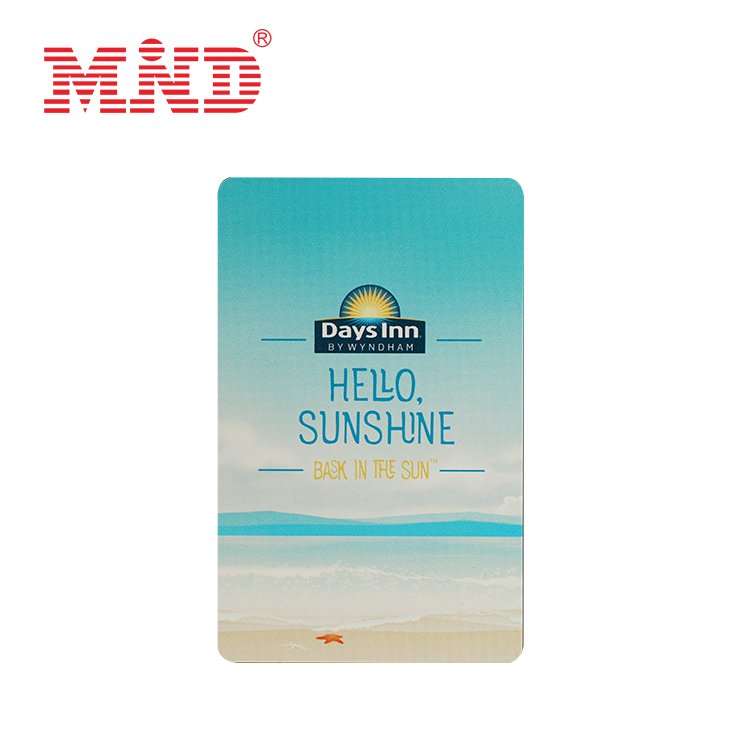 Customized Encrypted Smart NFC Key Card 13.56Mhz Access Control PVC RFID Hotel Key Card