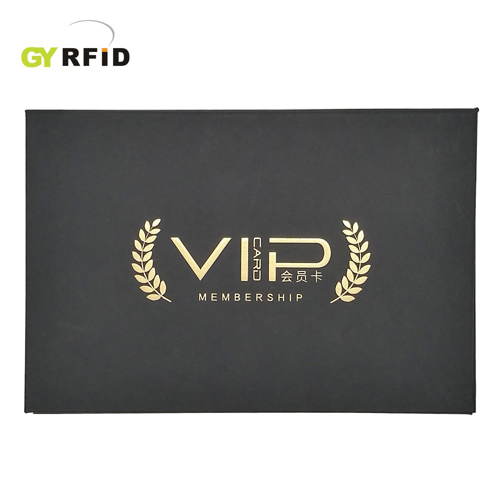 Custom vip card packaging printable NFC card holder for Gift | PACK02