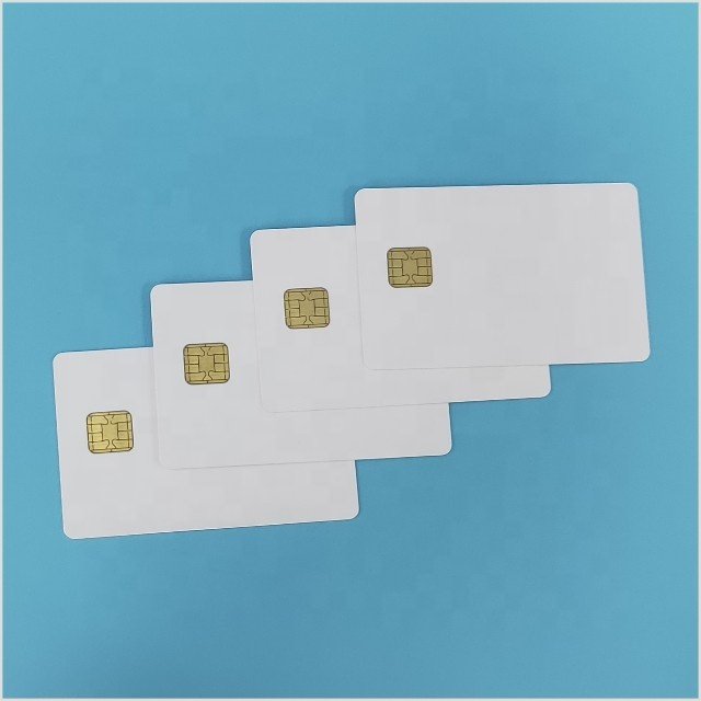 High quality JCOP21 36K java chip card white blank card for custom printing 86*54mm j2a040 payment or id cards