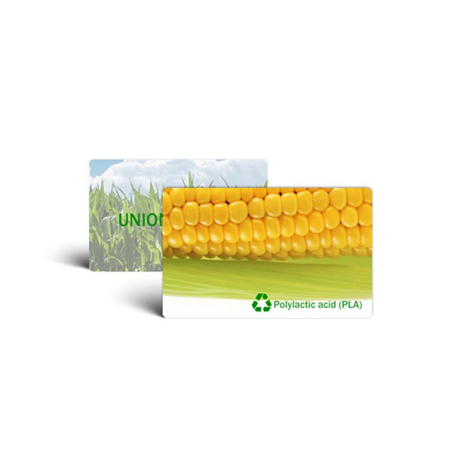 Sustainable PLA RFID Mifare Smart card for Hotel Door Access Control