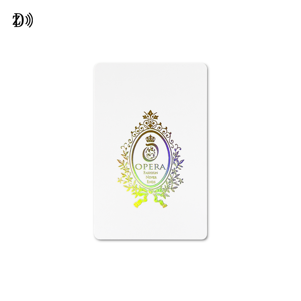 Access Control PVC RFID Card NTAG213 13.56MHz NFC Business Smart RFID Cold Stamping Card