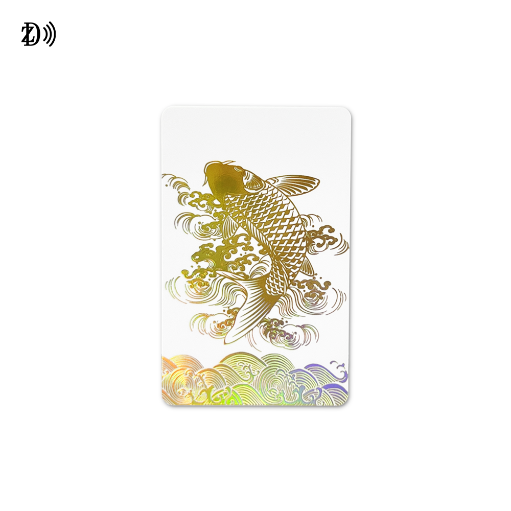 Access Control PVC RFID Card NTAG213 13.56MHz NFC Business Smart RFID Cold Stamping Card