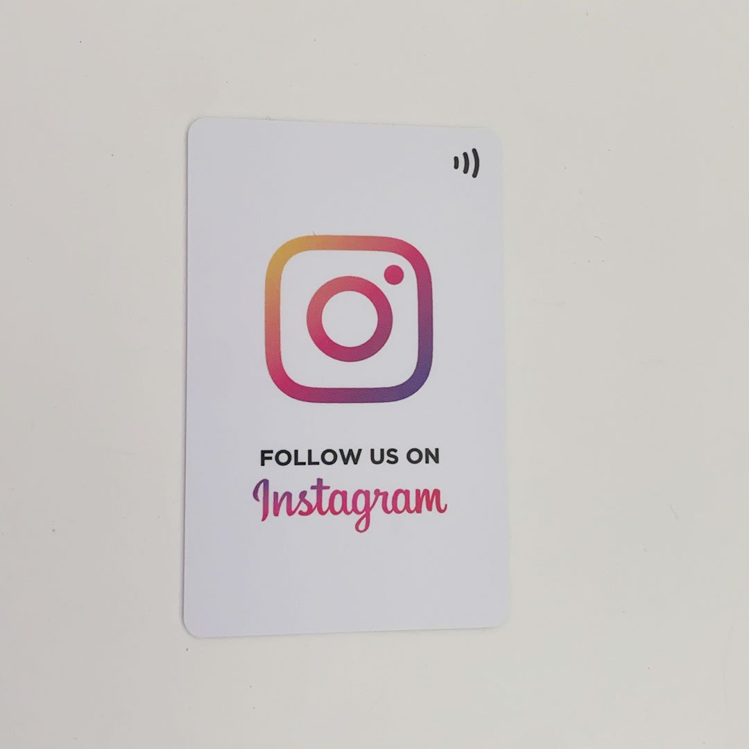 Popular Youtube Instagram Facebook Social Media PVC Cards NFC