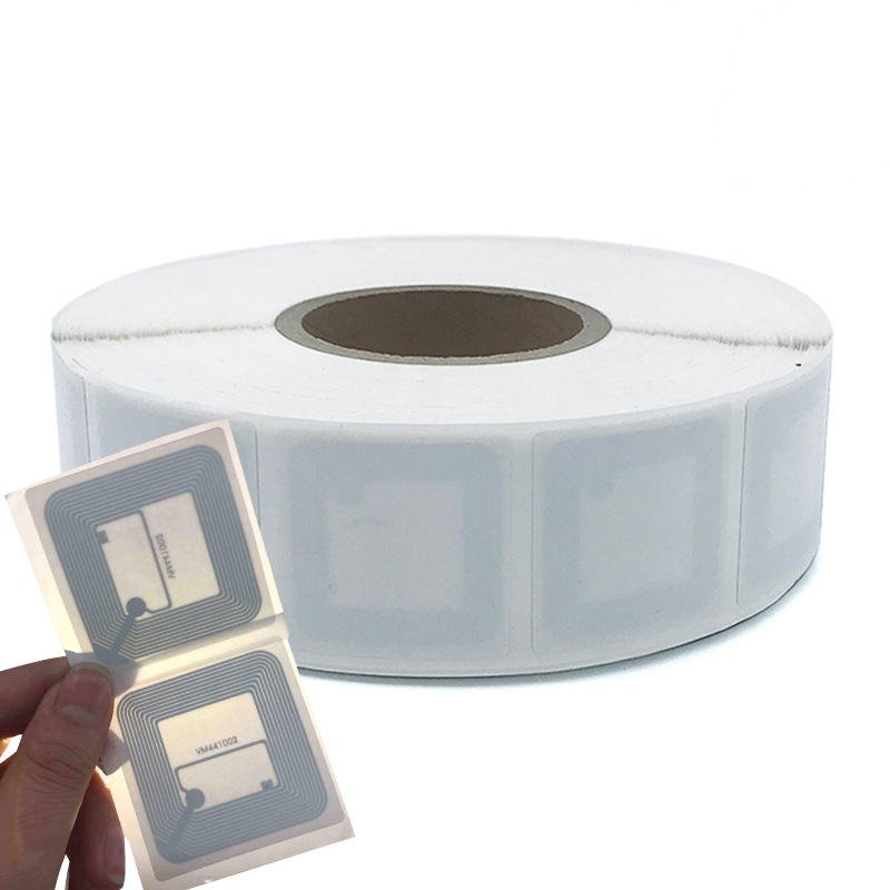 customized inlay/label size 18x15mm RFID NFC dry inlay product access control card ISO15693